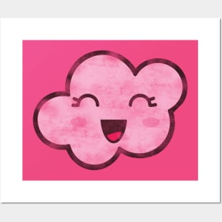 Kawaii Cloud Posters and Art